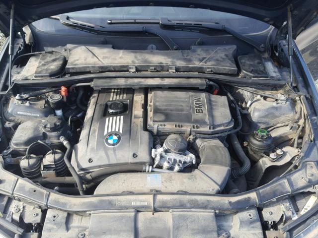 WBAVD53508A284621 - 2008 BMW 335 XI BLUE photo 7