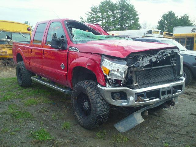 1FT7W2BTXBEC85618 - 2011 FORD F250 SUPER RED photo 1