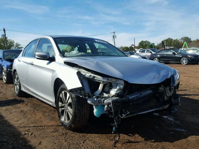 1HGCR2F33DA142862 - 2013 HONDA ACCORD SILVER photo 1