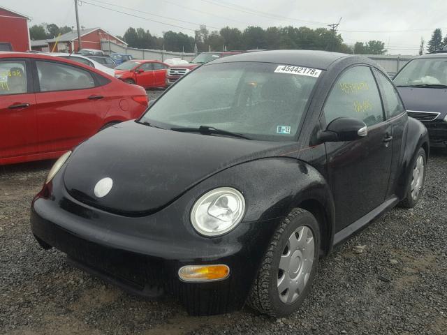 3VWBK31C44M421605 - 2004 VOLKSWAGEN NEW BEETLE 黑色 照片 2