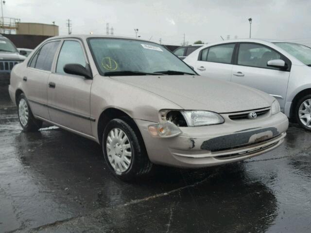 1NXBR12E0YZ384388 - 2000 TOYOTA COROLLA VE BEIGE photo 1