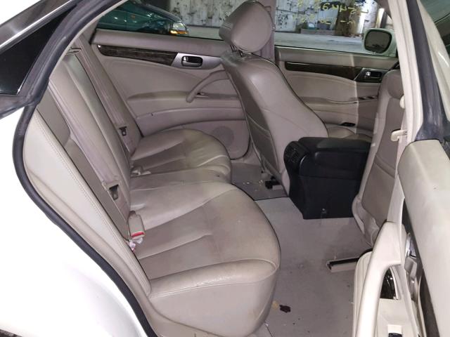 JNKAY41E54M400115 - 2004 INFINITI M45 WHITE photo 6