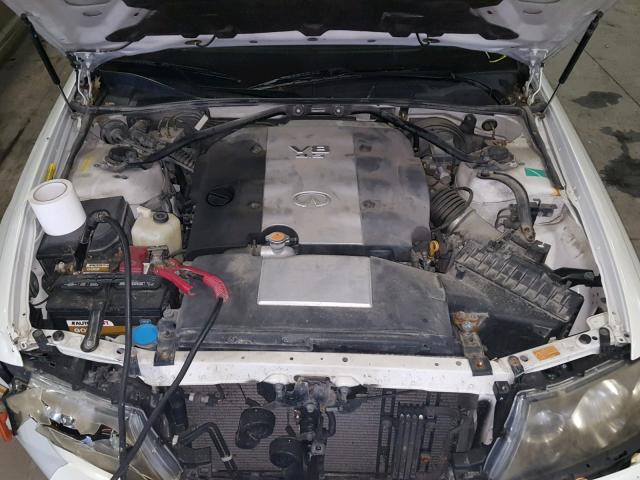 JNKAY41E54M400115 - 2004 INFINITI M45 WHITE photo 7