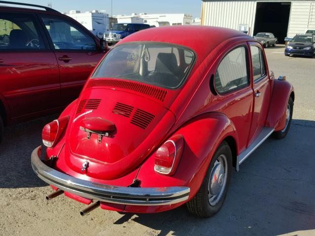 112286868B - 1972 VOLKSWAGEN BEETLE RED photo 4