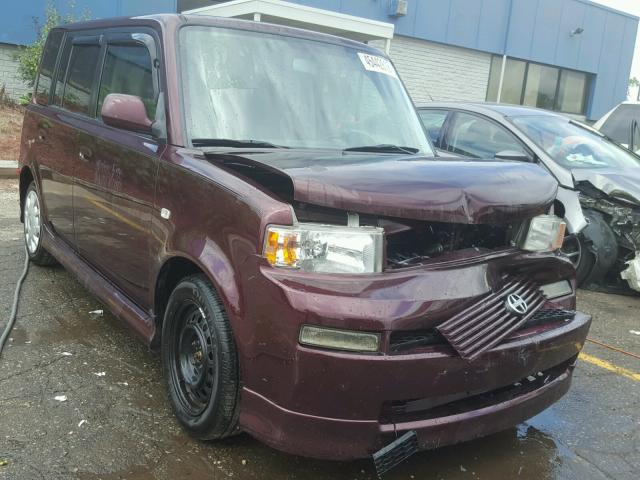 JTLKT324050209669 - 2005 TOYOTA SCION XB Púrpura foto 1