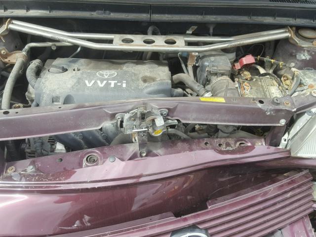 JTLKT324050209669 - 2005 TOYOTA SCION XB Púrpura foto 7