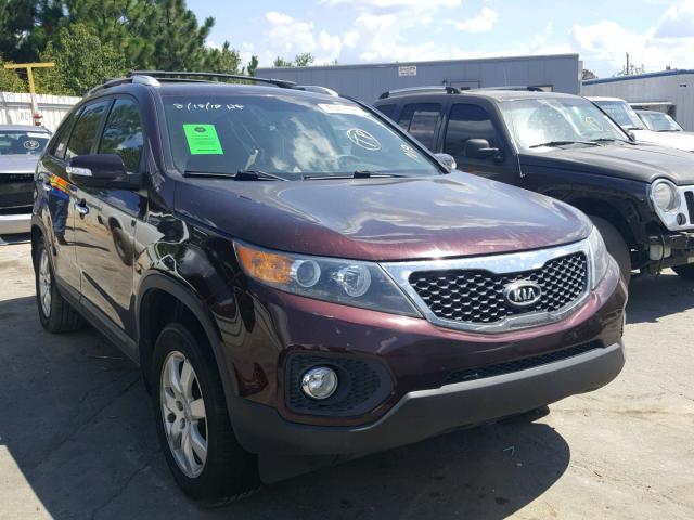 5XYKT4A66CG246009 - 2012 KIA SORENTO BA BURGUNDY photo 1