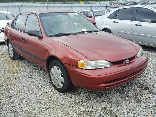 1Y1SK5281XZ443939 - 1999 CHEVROLET GEO PRIZM 红色 照片 1