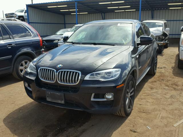 5UXFG8C57DL591085 - 2013 BMW X6 XDRIVE5 Czarny zdjęcie 2