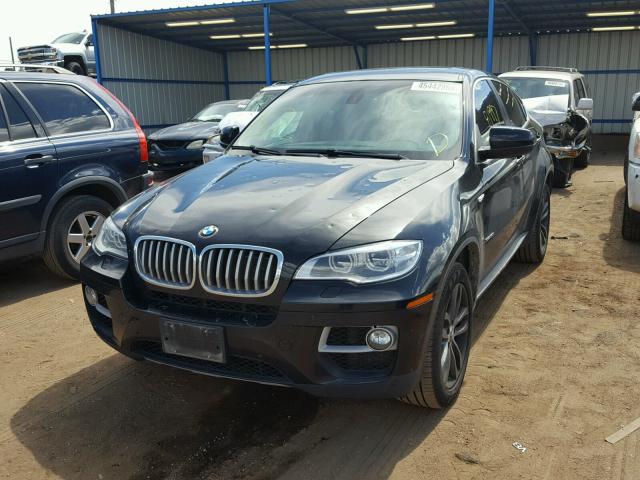 5UXFG8C57DL591085 - 2013 BMW X6 XDRIVE5 BLACK photo 2