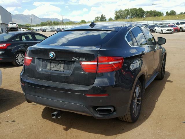 5UXFG8C57DL591085 - 2013 BMW X6 XDRIVE5 Czarny zdjęcie 4