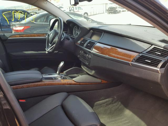 5UXFG8C57DL591085 - 2013 BMW X6 XDRIVE5 Czarny zdjęcie 5