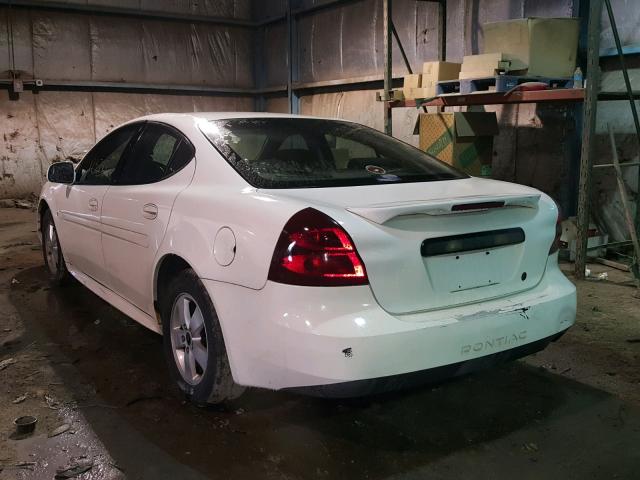2G2WP552761279168 - 2006 PONTIAC GRAND PRIX WHITE photo 3