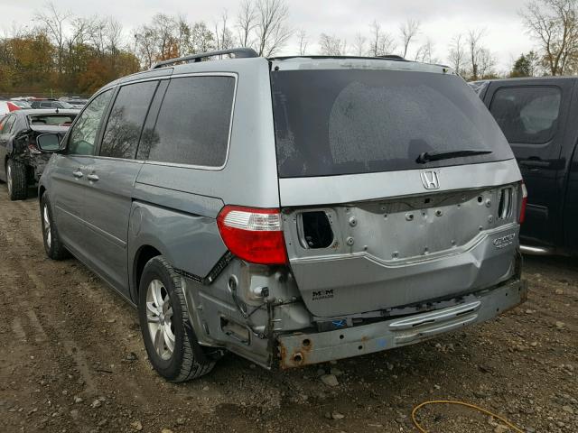 5FNRL38825B042723 - 2005 HONDA ODYSSEY TO TURQUOISE photo 3