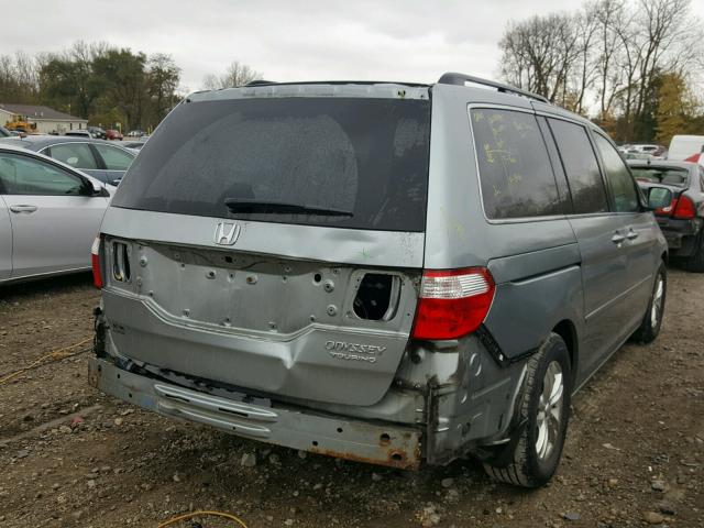 5FNRL38825B042723 - 2005 HONDA ODYSSEY TO TURQUOISE photo 4