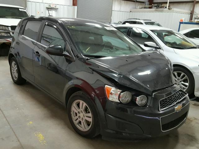 1G1JC6SH7F4101242 - 2015 CHEVROLET SONIC LT BLACK photo 1