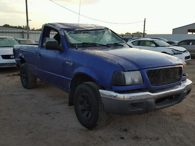 1FTYR10U83PA53087 - 2003 FORD RANGER BLUE photo 1