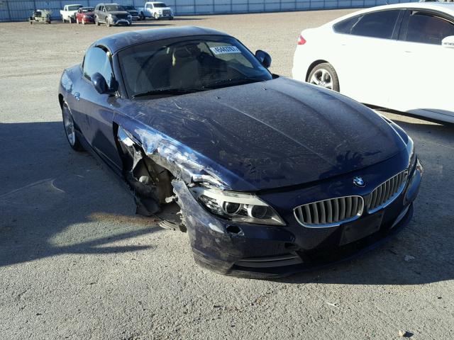 WBALM7C59BE383747 - 2011 BMW Z4 SDRIVE3 BLUE photo 1