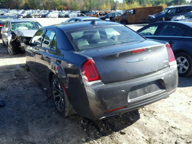 2C3CCABG2FH921360 - 2015 CHRYSLER 300 S CHARCOAL photo 3