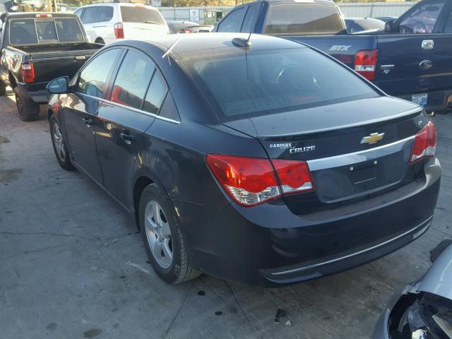 1G1PC5SB4F7214001 - 2015 CHEVROLET CRUZE LT BLACK photo 3