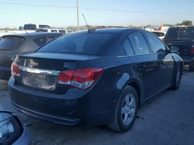 1G1PC5SB4F7214001 - 2015 CHEVROLET CRUZE LT BLACK photo 4