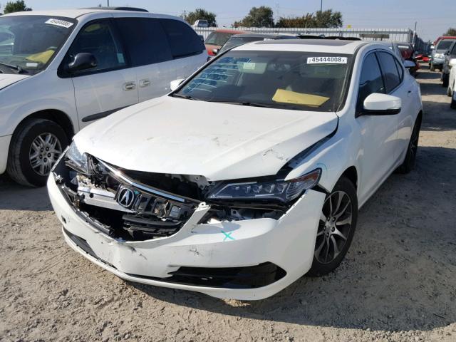 19UUB1F36FA029929 - 2015 ACURA TLX WHITE photo 2