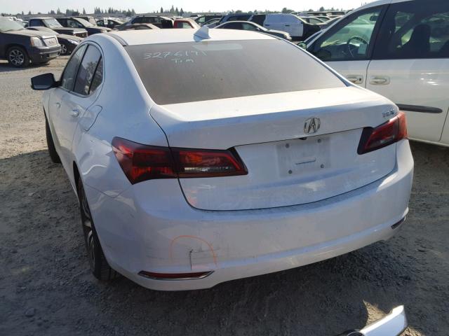 19UUB1F36FA029929 - 2015 ACURA TLX WHITE photo 3