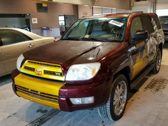 JTEBT14R540033298 - 2004 TOYOTA 4RUNNER TWO TONE photo 2