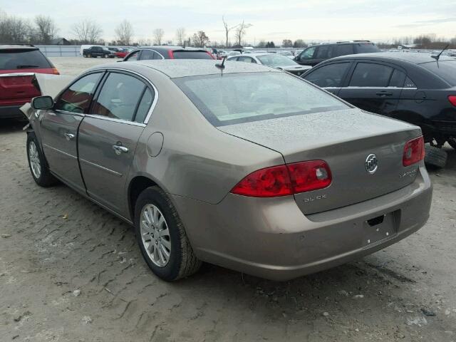 1G4HP57206U246689 - 2006 BUICK LUCERNE CX BEIGE photo 3