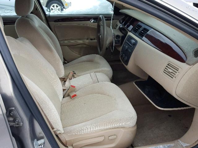 1G4HP57206U246689 - 2006 BUICK LUCERNE CX BEIGE photo 5