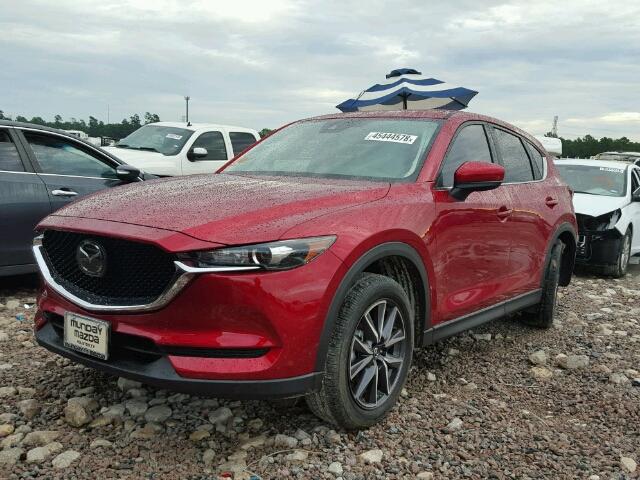 JM3KFACM5J0434922 - 2018 MAZDA CX-5 TOURI RED photo 2