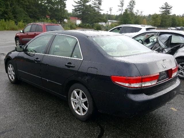 1HGCM66583A090747 - 2003 HONDA ACCORD BLACK photo 3