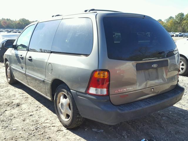 2FMDA51453BB27130 - 2003 FORD WINDSTAR L GRAY photo 3