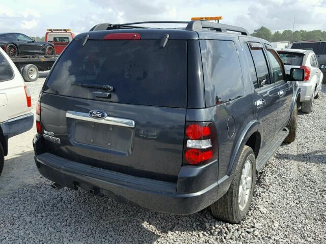 1FMEU63E49UA20841 - 2009 FORD EXPLORER X CHARCOAL photo 4