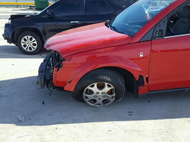 5GZCZ534X6S886466 - 2006 SATURN VUE RED photo 10