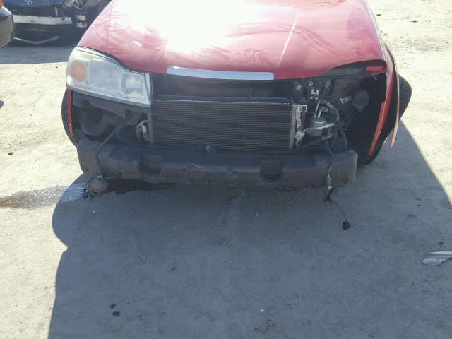 5GZCZ534X6S886466 - 2006 SATURN VUE RED photo 9