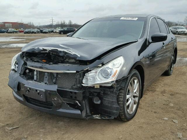 JNKCV61F29M350111 - 2009 INFINITI G37 BLACK photo 2