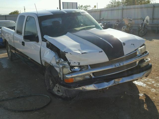 2GCEC19T711246517 - 2001 CHEVROLET SILVERADO WHITE photo 1