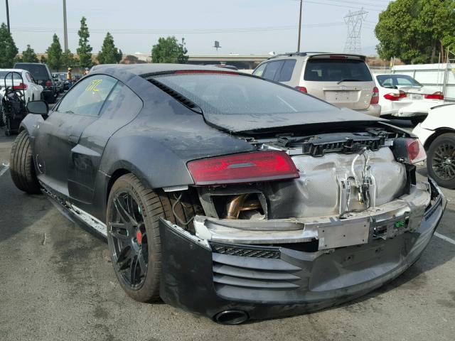 WUAKNAFG7F7001024 - 2015 AUDI R8 5.2 PLU BLACK photo 3