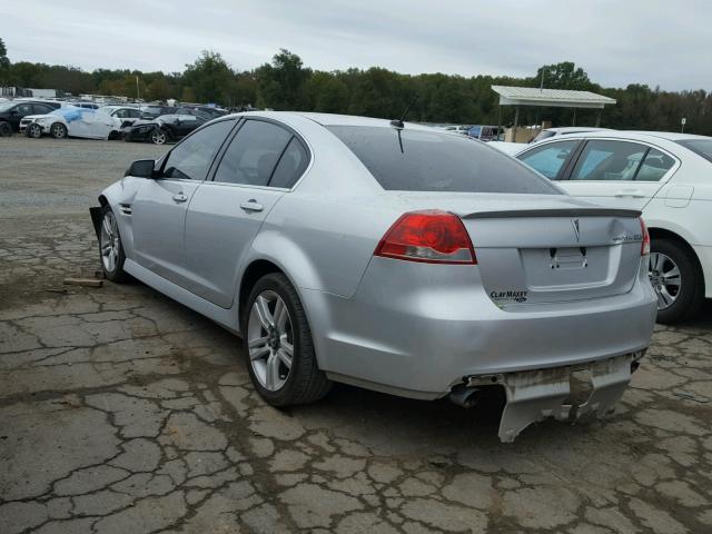 6G2ER57719L240186 - 2009 PONTIAC G8 SILVER photo 3