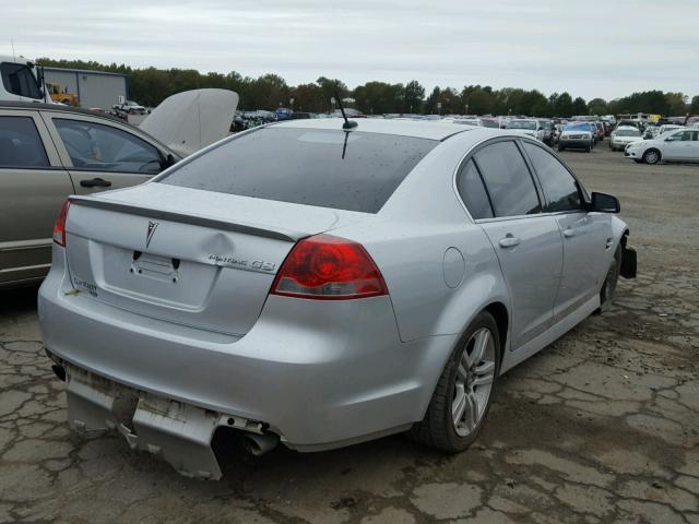 6G2ER57719L240186 - 2009 PONTIAC G8 SILVER photo 4