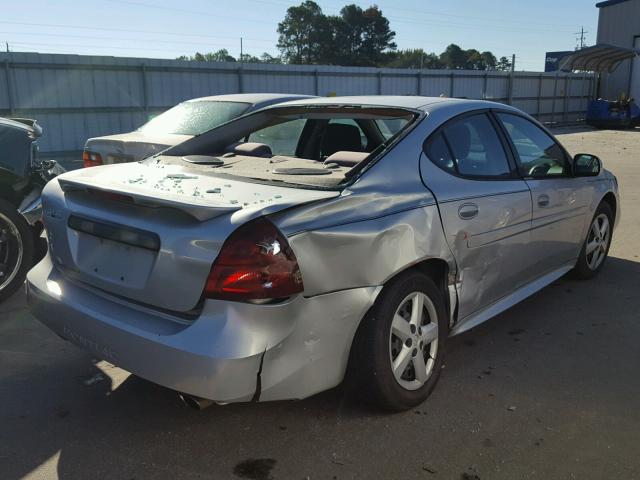 2G2WP522951275013 - 2005 PONTIAC GRAND PRIX SILVER photo 4