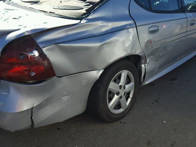 2G2WP522951275013 - 2005 PONTIAC GRAND PRIX SILVER photo 9