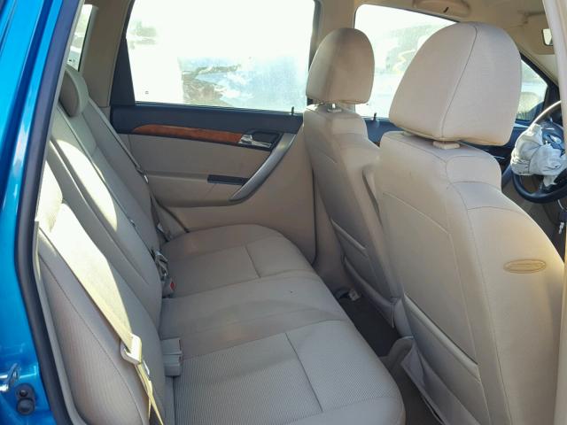 KL1TD66E89B640523 - 2009 CHEVROLET AVEO LS TEAL photo 6