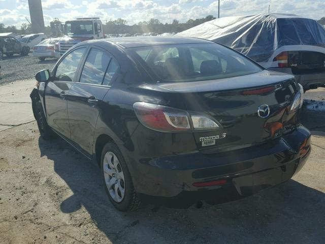 JM1BL1UF7C1578650 - 2012 MAZDA 3 I BLACK photo 3