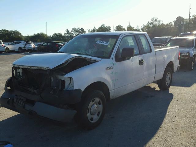 1FTRX12WX5NB21669 - 2005 FORD F150 WHITE photo 2