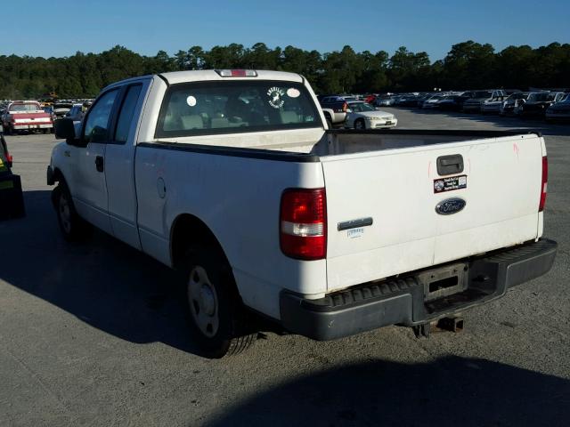 1FTRX12WX5NB21669 - 2005 FORD F150 WHITE photo 3