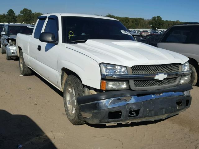 2GCEC19T041275684 - 2004 CHEVROLET SILVERADO WHITE photo 1