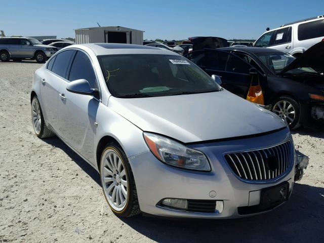 W04GS5ECXB1018330 - 2011 BUICK REGAL CXL SILVER photo 1