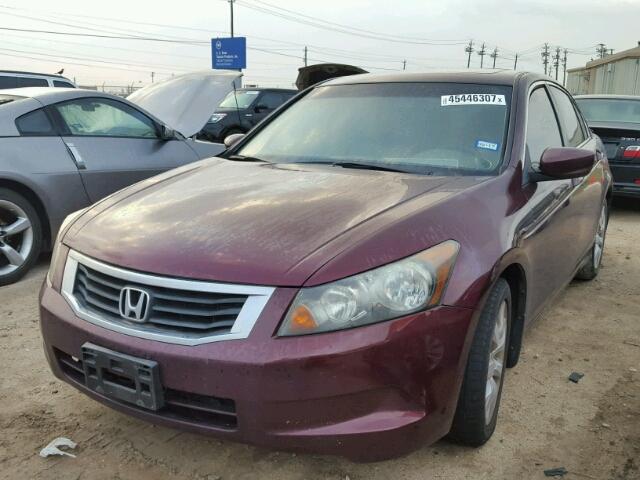 1HGCP26849A039877 - 2009 HONDA ACCORD EXL MAROON photo 2